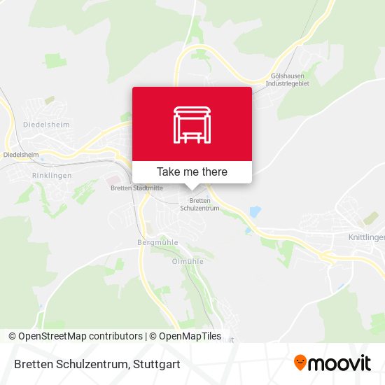 Карта Bretten Schulzentrum