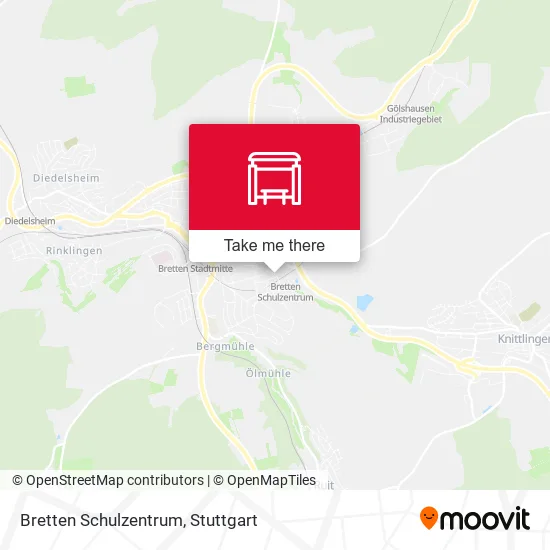 Карта Bretten Schulzentrum
