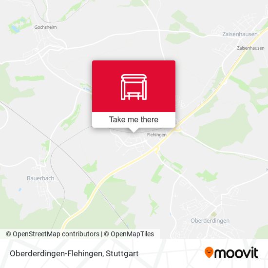 Oberderdingen-Flehingen map