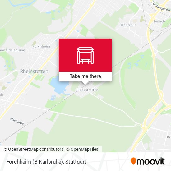 Карта Forchheim (B Karlsruhe)