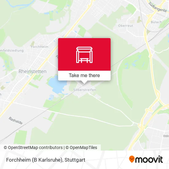 Карта Forchheim (B Karlsruhe)