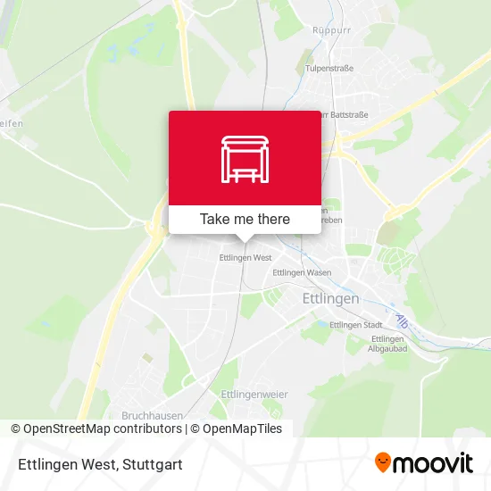 Карта Ettlingen West