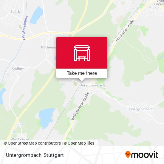Карта Untergrombach