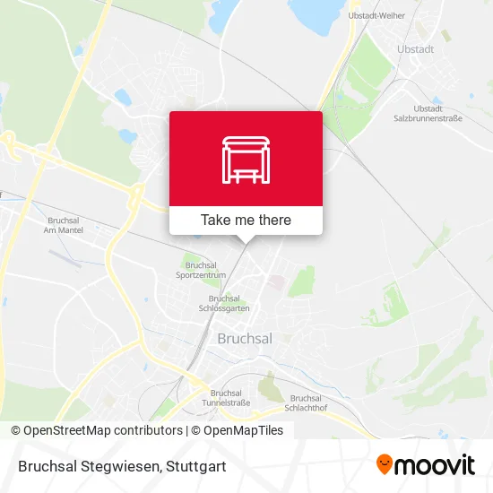Карта Bruchsal Stegwiesen