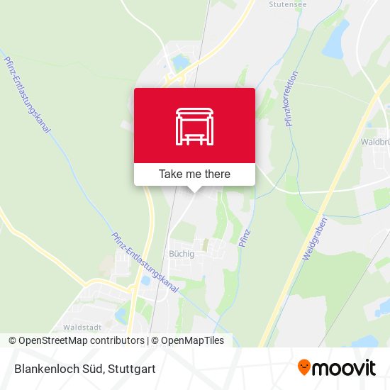 Blankenloch Süd map