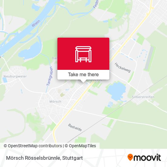 Mörsch Rösselsbrünnle map
