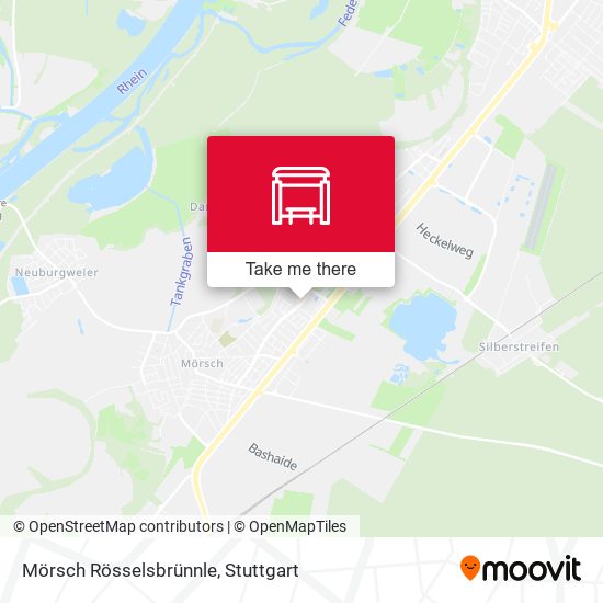 Mörsch Rösselsbrünnle map