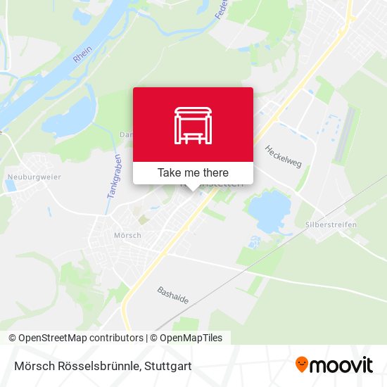 Карта Mörsch Rösselsbrünnle