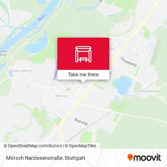 Карта Mörsch Narzissenstraße