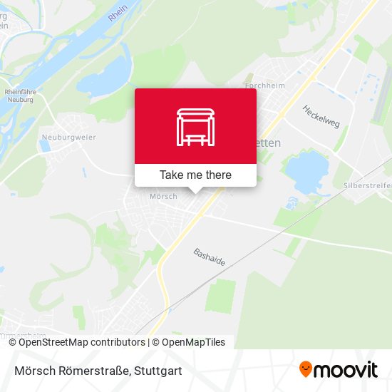 Mörsch Römerstraße map