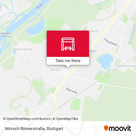 Карта Mörsch Römerstraße