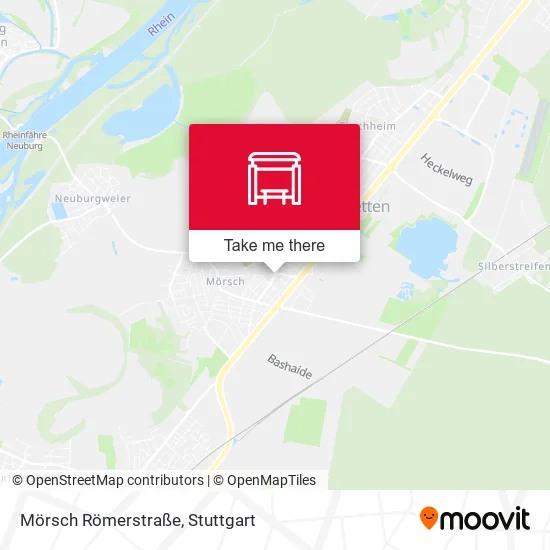 Карта Mörsch Römerstraße