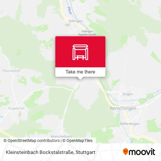 Карта Kleinsteinbach Bockstalstraße