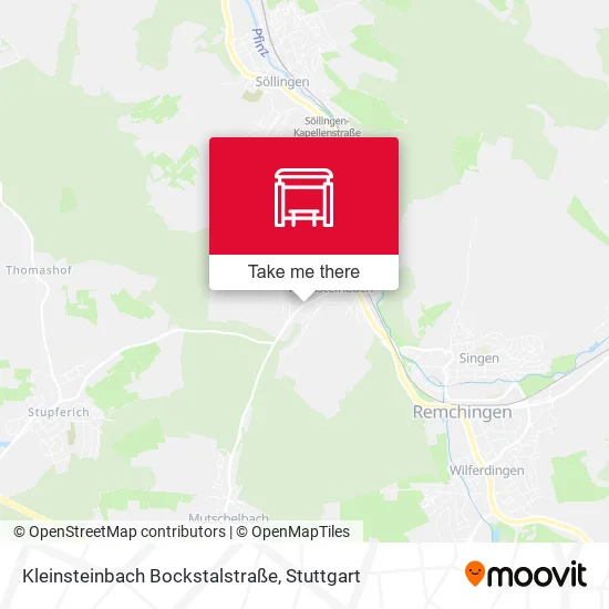 Карта Kleinsteinbach Bockstalstraße