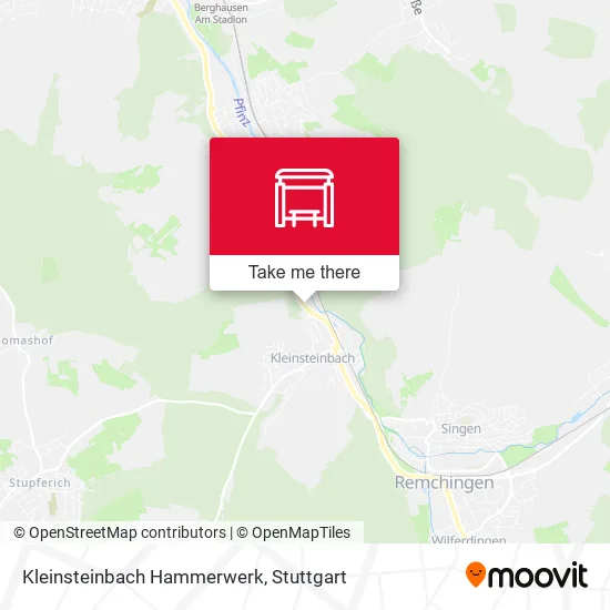 Карта Kleinsteinbach Hammerwerk