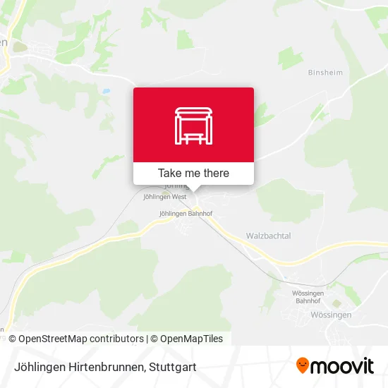Карта Jöhlingen Hirtenbrunnen