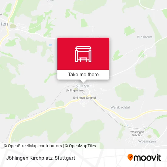 Карта Jöhlingen Kirchplatz