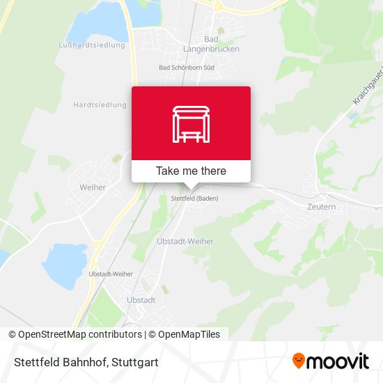Карта Stettfeld Bahnhof