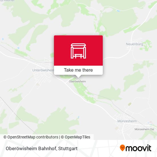 Oberöwisheim Bahnhof map