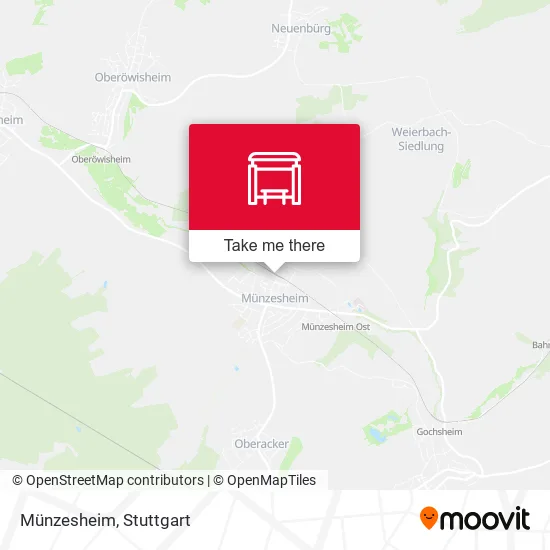 Карта Münzesheim