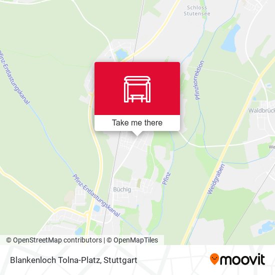 Blankenloch Tolna-Platz map