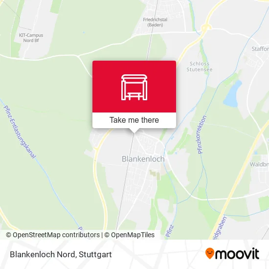 Карта Blankenloch Nord