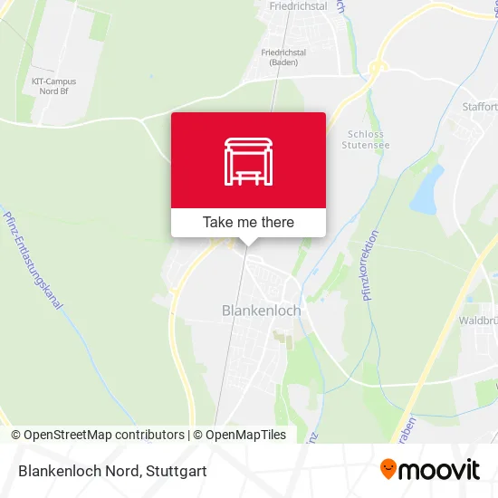 Карта Blankenloch Nord