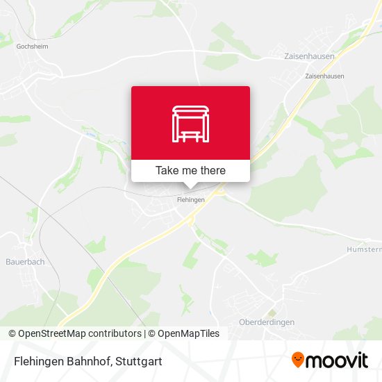 Карта Flehingen Bahnhof