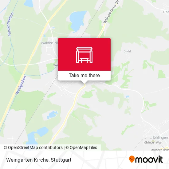 Карта Weingarten Kirche