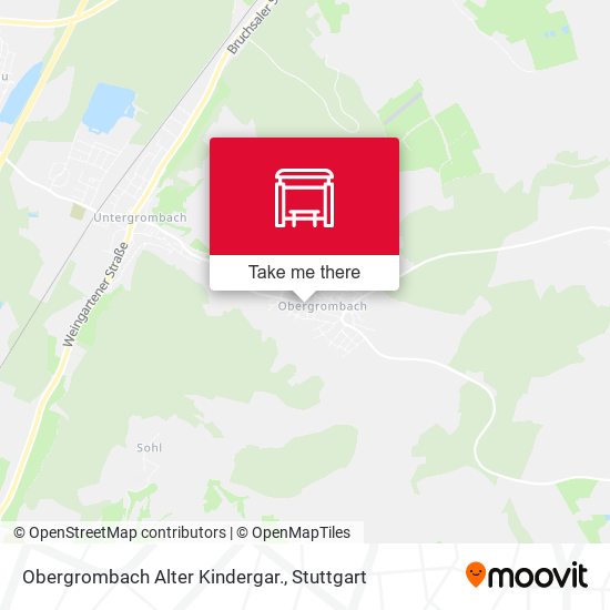 Obergrombach Alter Kindergar. map