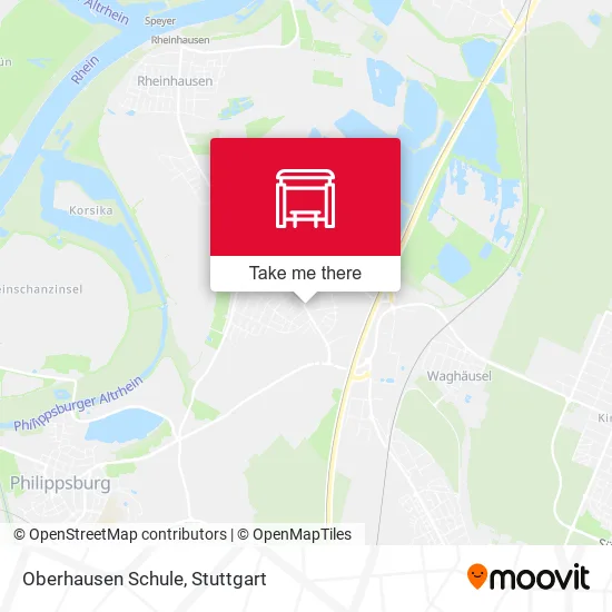 Карта Oberhausen Schule