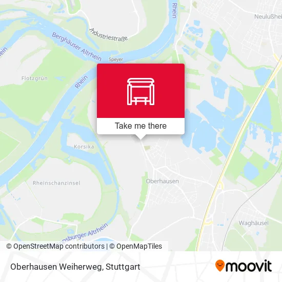 Карта Oberhausen Weiherweg