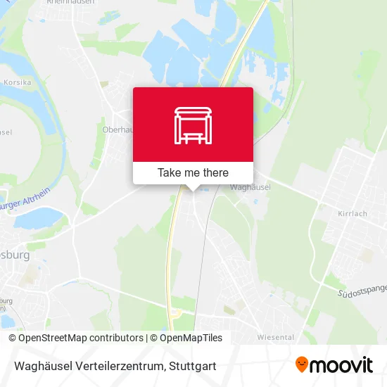 Карта Waghäusel Verteilerzentrum