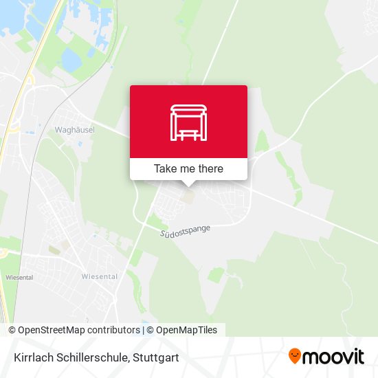 Kirrlach Schillerschule map