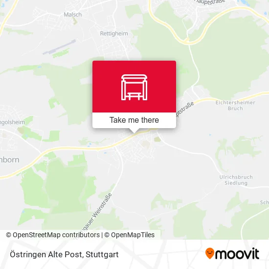 Карта Östringen Alte Post