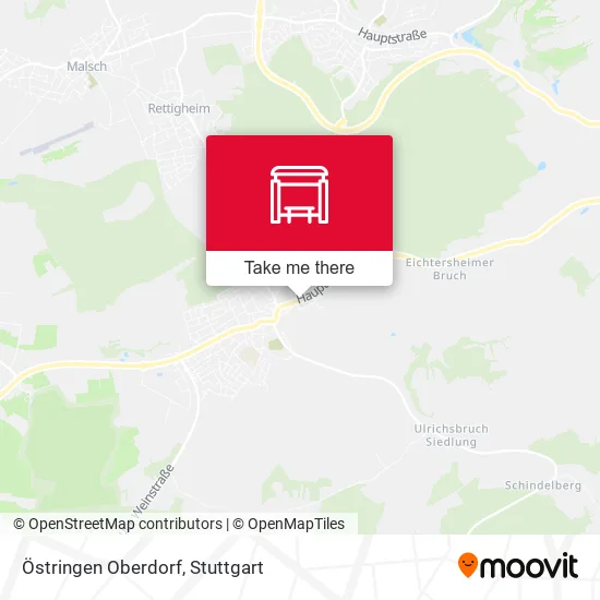 Карта Östringen Oberdorf