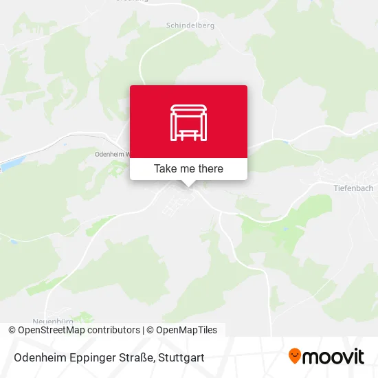 Карта Odenheim Eppinger Straße