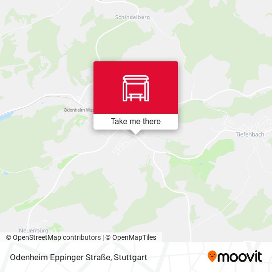 Odenheim Eppinger Straße map
