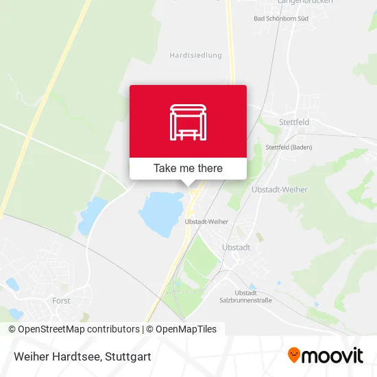 Карта Weiher Hardtsee