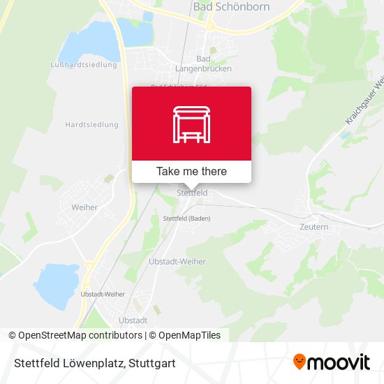 Stettfeld Löwenplatz map