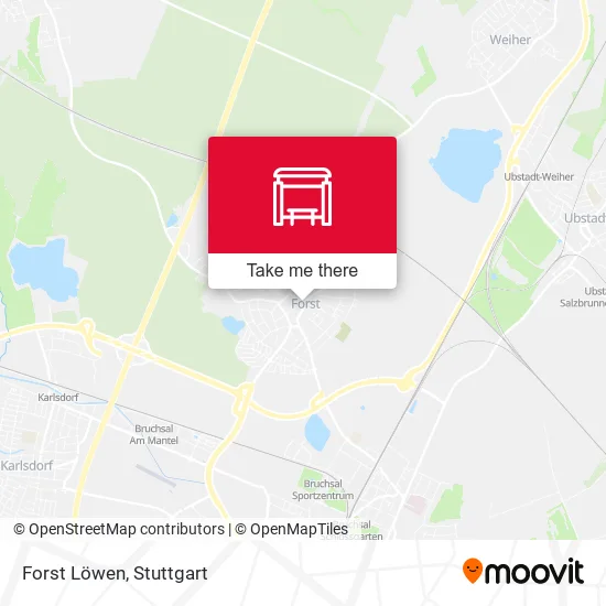 Карта Forst Löwen
