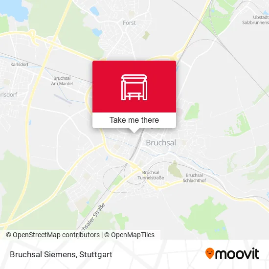 Карта Bruchsal Siemens