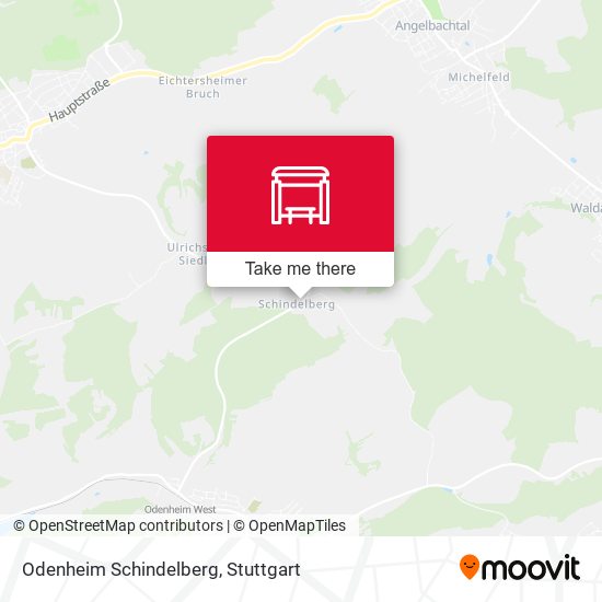 Odenheim Schindelberg map