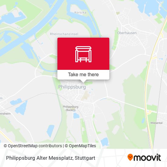 Карта Philippsburg Alter Messplatz