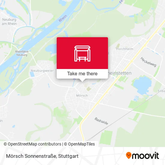 Карта Mörsch Sonnenstraße