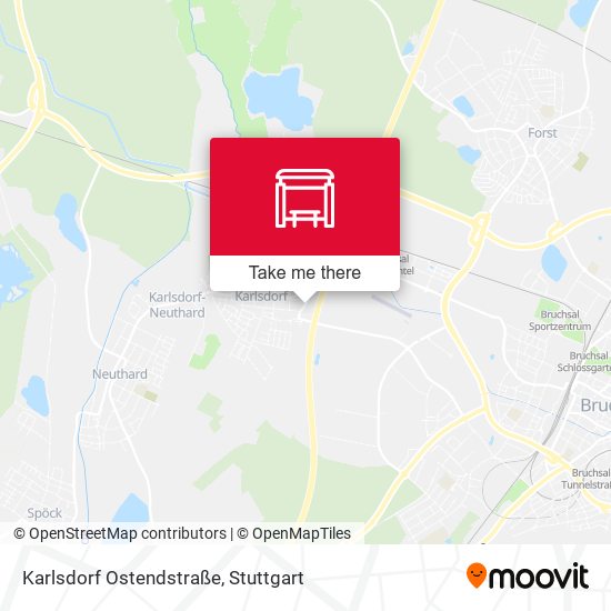 Karlsdorf Ostendstraße map