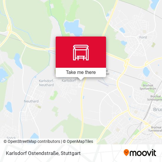 Karlsdorf Ostendstraße map