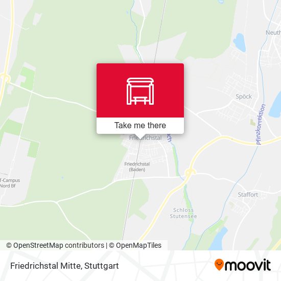 Карта Friedrichstal Mitte