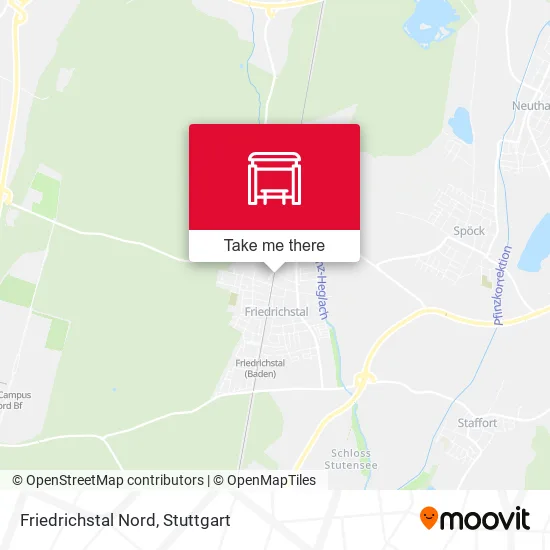 Карта Friedrichstal Nord