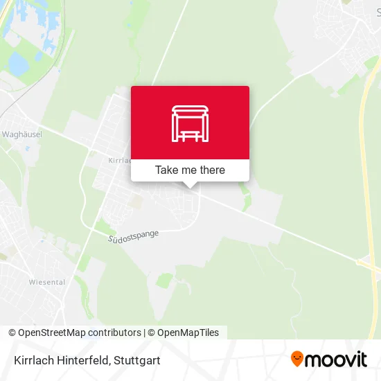 Карта Kirrlach Hinterfeld